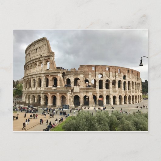 Kolosseum Ancient Rome Postcard Postkarte (Vorderseite)