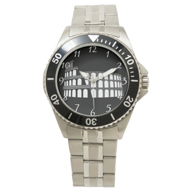 Kolosseum Armbanduhr (Vorderseite)