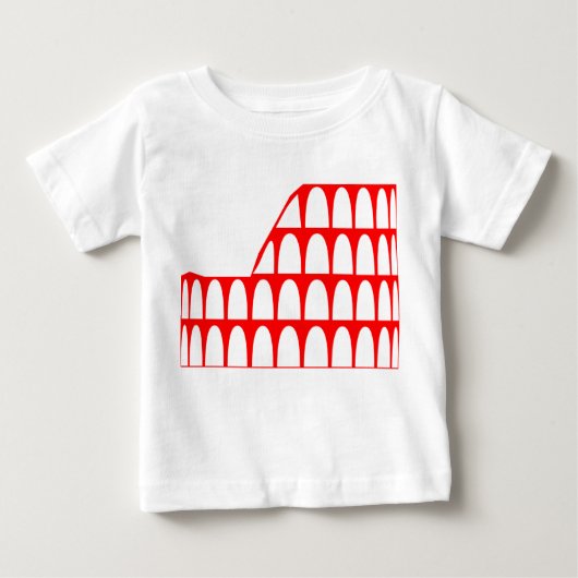 Kolosseum Baby T-shirt (Vorderseite)