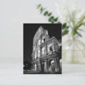 Kolosseum bei der Nachtpostkarte Postkarte (Stehend Vorderseite)