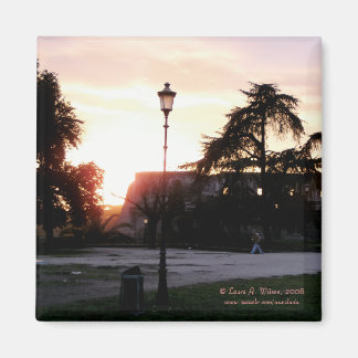 Kolosseum bei Sonnenuntergang Magnet