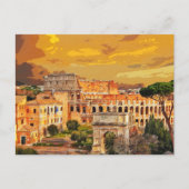 Kolosseum Coliseum Italien Rom #6 Postkarte (Vorderseite)