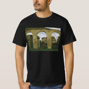 Kolosseum durch die Arkaden in Rom, Italien T-Shirt