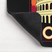 Kolosseum-Europas Roms Italien Vintage retro Reise Mousepad (Ecke)