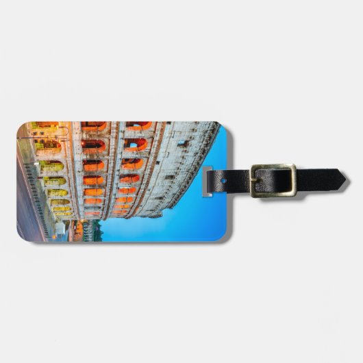 Kolosseum Gepäckanhänger (Vorderseite horizontal)