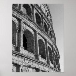 Kolosseum in Rom. Amphitheater Monumental Roman Poster