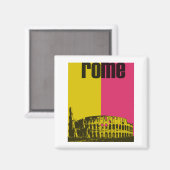 Kolosseum in Rom Magnet (Vorderseite/Rückseite)