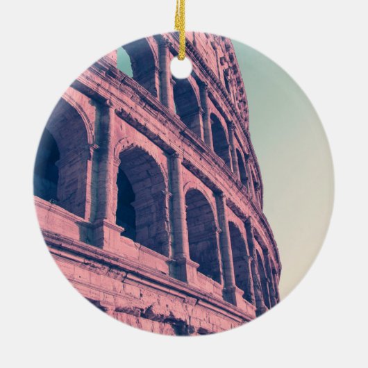 Kolosseum in Rom. Monumental, 3-stufig Keramik Ornament (Hinten)