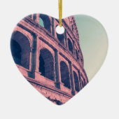 Kolosseum in Rom. Monumental, 3-stufig Keramikornament (Vorne)