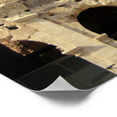 Kolosseum in Rom Poster (Ecke)