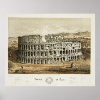 Kolosseum in Rom Poster