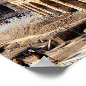 Kolosseum in Rom Poster (Ecke)