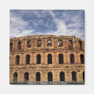 Kolosseum in Thysdrus, EL Djem, Tunesien Magnet