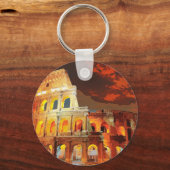 Kolosseum Italien Rom Kunst, Dichtung und Musik Vi Schlüsselanhänger (Rückseite)