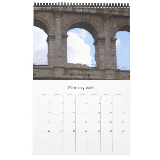 Kolosseum Kalender (Feb 2026)