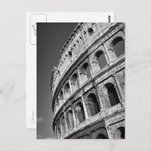 Kolosseum Postkarte (Vorne/Hinten)