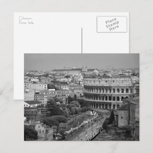 Kolosseum Postkarte (Vorne/Hinten)