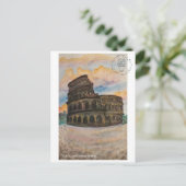 Kolosseum Postkarte (Stehend Vorderseite)