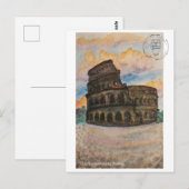 Kolosseum Postkarte (Vorne/Hinten)