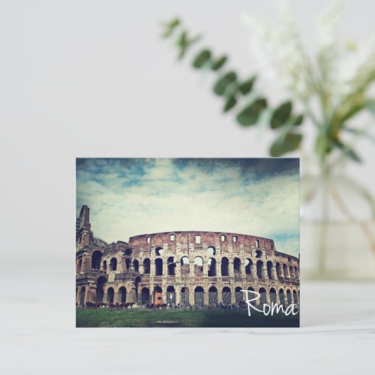 Kolosseum Postkarte (Stehend Vorderseite)