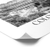 Kolosseum Rom Arch Foto Print Poster (Ecke)