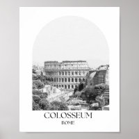 Kolosseum Rom Arch Foto Print
