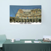 Kolosseum, Rom Banner (Messeveranstaltung)