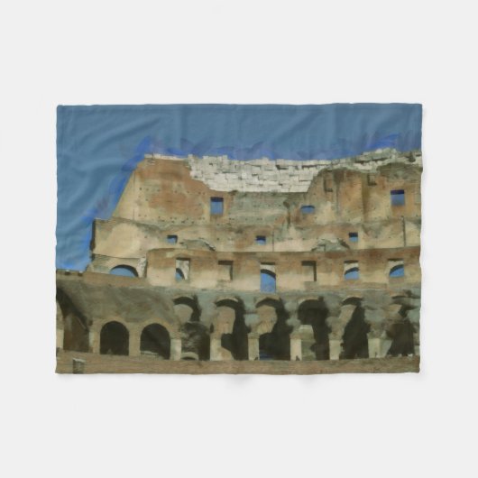 Kolosseum, Rom Fleecedecke (Vorderseite (Horizontal))