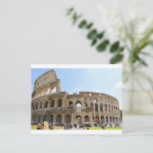 Kolosseum Rom Fotografie Postkarte (Stehend Vorderseite)