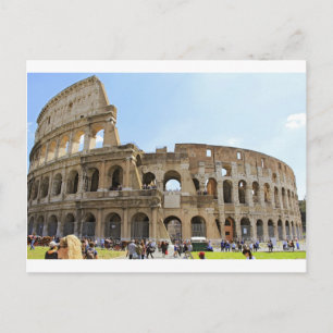 Kolosseum Rom Fotografie Postkarte