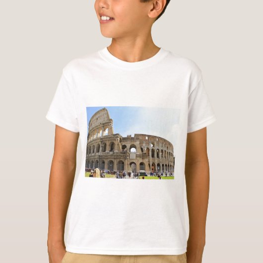 Kolosseum Rom Fotografie T-Shirt (Vorderseite)