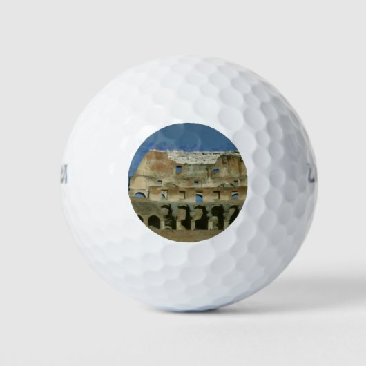 Kolosseum, Rom Golfball (Vorderseite)