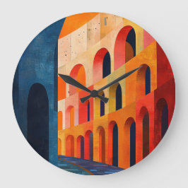 Kolosseum Rom Große Wanduhr