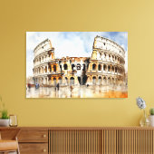 Kolosseum, Rom - Italien Canvas Print Leinwanddruck (Insitu (Wohnzimmer))