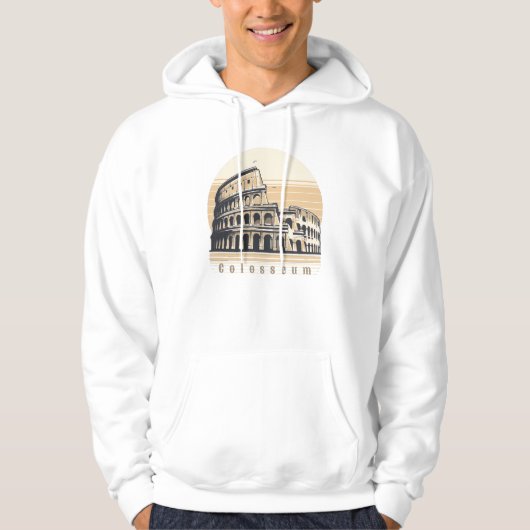 Kolosseum Rom Italien Europa Hoodie (Vorderseite)