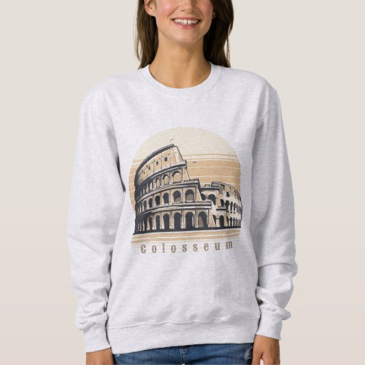 Kolosseum Rom Italien Europa Sweatshirt (Vorderseite)