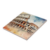 Kolosseum - Rom Italien Fliese (Seite)