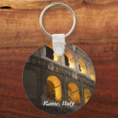 Kolosseum Rom Italien - Nacht Schlüsselanhänger (Vorderseite)