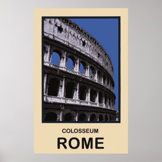 Kolosseum Rom Italien Poster (Vorne)
