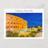 Kolosseum - Rom Italien Postkarte (Vorderseite)