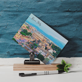 Kolosseum. Rom, Italien Postkarte