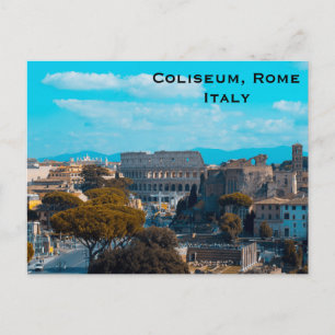 Kolosseum, Rom, Italien Vintage Reise Tourismus Ad Postkarte