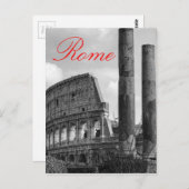 Kolosseum Rom Italienisches Foto Postkarte (Vorne/Hinten)