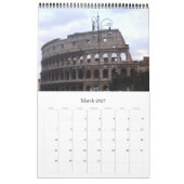 Kolosseum Rom Kalender (Mär 2027)