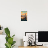 KOLOSSEUM ROM Kunst Druck Poster (Heimbüro)