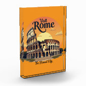 Kolosseum Rom Vintages Design Fotoblock (Links)
