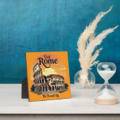 Kolosseum Rom Vintages Design Fotoplatte (InSitu)