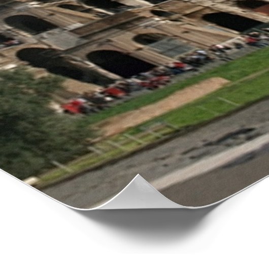 Kolosseum Rome Poster (Ecke)