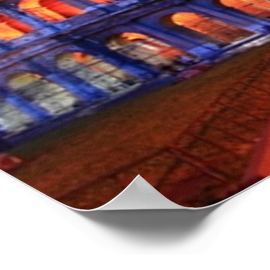 Kolosseum Rome Poster (Ecke)