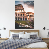 Kolosseum: Roms Majestic Wonder Leinwanddruck (Insitu (Schlafzimmer))